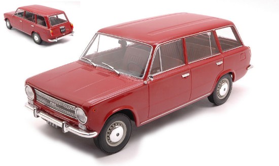 Immagine di FIAT 124 FAMILIARE 1972 DARK RED 1:18