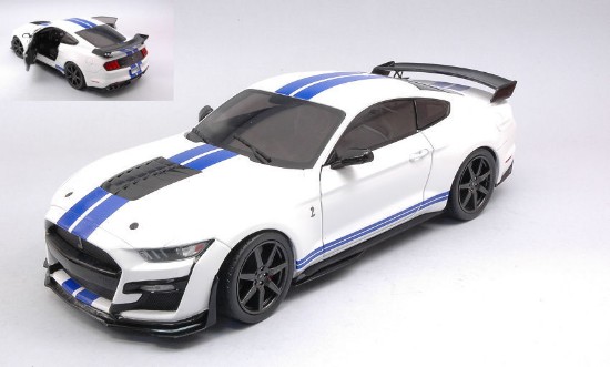 Immagine di FORD MUSTANG GT 500 FAST TRACK OXFORD WHITE 2020 1:18