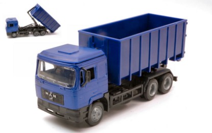 Immagine di TRUCK C/CASSONE BLU 1:43