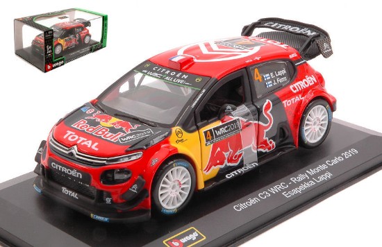 Immagine di CITROEN C3 WRC N.4 RALLY MONTE CARLO 2019 LAPPI-FERM 1:32