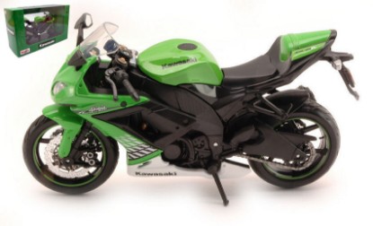 Immagine di KAWASAKI NINJA ZX-10R GREEN 1:12