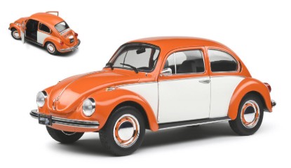 Immagine di VW BEETLE 1303 1974 BI-COLOR ORANGE 1:18