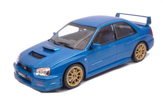 Immagine di SUBARU IMPREZA WRX STI 2003 BLU 1:18
