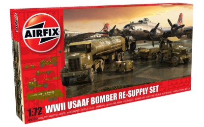 Immagine di WWII USAAF BOMBER RE-SUPPLY SET KIT 1:72