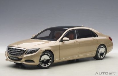 Immagine di MERCEDES MAYBACH S-KLASSE S600 GOLD 1:18