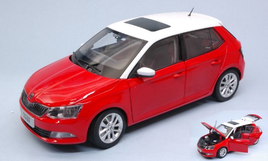 Immagine di SKODA FABIA III 2015 RED 1:18