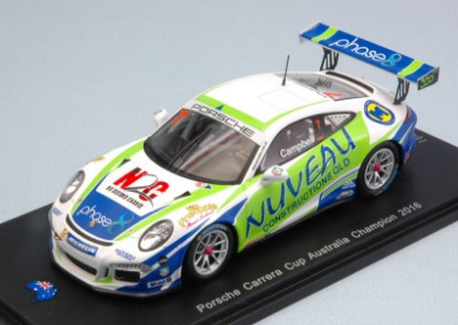 Immagine di PORSCHE CARRERA CUP AUSTRALIA CHAMPION 2016 MATT CAMPBELL 1:43