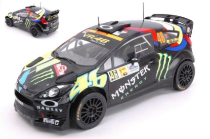Immagine di FORD FIESTA RS WRC N.46 WINNER RALLY MONZA 2012 V.ROSSI-C.CASSINA 1:18
