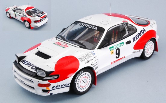 Immagine di TOYOTA CELICA GT-QUATTRO ST185 N.9 4th PORTOGALLO 1992 ALEN-KIWIM.1:18
