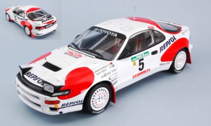 Immagine di TOYOTA GT-QUATTRO ST185 N.5 RALLY PORTUGAL 1992 SCHWARTZ-HERTZ 1:18
