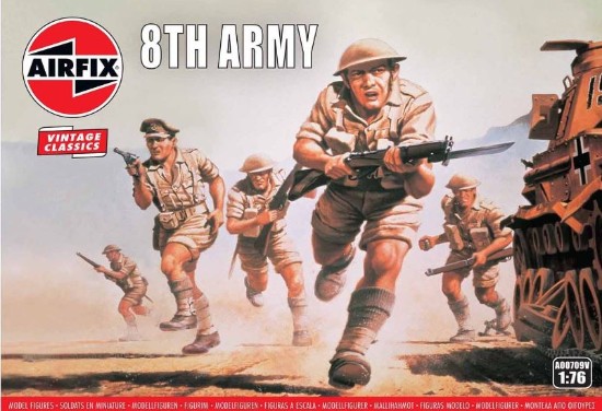 Immagine di WWII BRITISH 8th ARMY KIT 1:76
