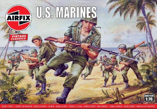 Immagine di WWII US MARINES KIT 1:76