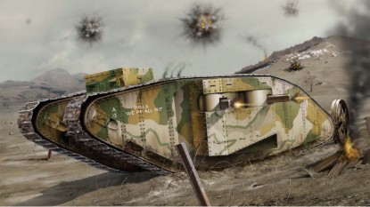 Immagine di WWI FEMALE TANK KIT 1:76