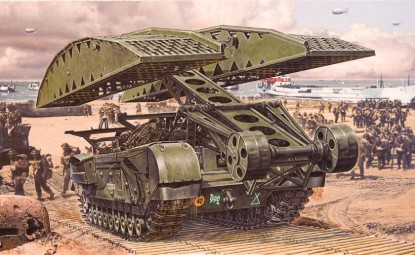 Immagine di CHURCHILL BRIDGE LAYER KIT 1:76