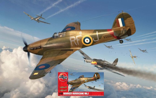 Immagine di HAWKER HURRICANE Mk1  KIT 1:48