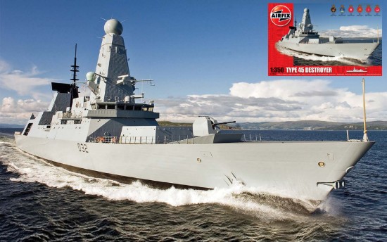 Immagine di TYPE 45 DESTROYER KIT 1:350