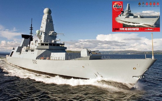 Immagine di TYPE 45 DESTROYER KIT 1:350