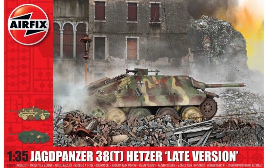 Immagine di JAGDPANZER 38 t HETZER LATE VERSION KIT 1:35