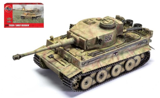 Immagine di TIGER-1 EARLY VERSION KIT 1:35