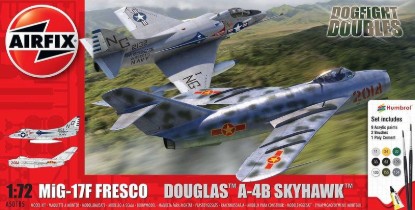 Immagine di MIG 17F FRESCO DOUGLAS A-4B SKYHAWK DOGFIGHT DOUBLE KIT 1:72
