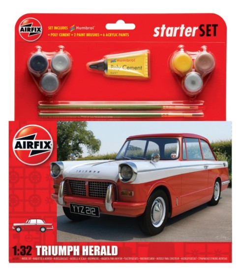 Immagine di TRIUMPH HERALD STARTER SET KIT 1:32