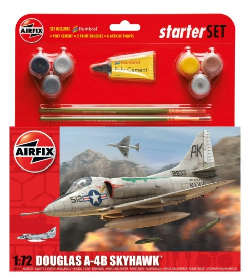 Immagine di DOUGLAS A-4 SKYHAWK MEDIUM STARTER SET KIT 1:72
