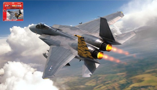 Immagine di LARGE STARTER SET MCDONNELL DOUGLAS F-15A EAGLE KIT 1:72