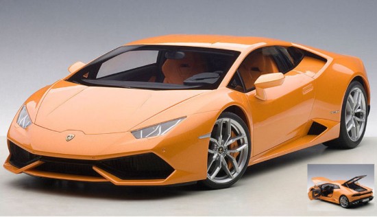 Immagine di LAMBORGHINI HURACAN LP610-4 ARANCIONE 1:12