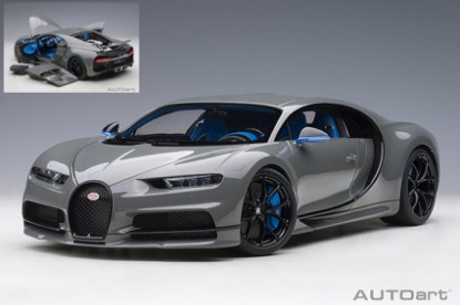 Immagine di BUGATTI CHIRON 2017 JET GREY 1:12