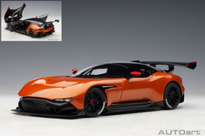 Immagine di ASTON MARTIN VULCAN 2015 MADAGASCAR ORANGE 1:18