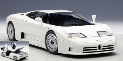 Immagine di BUGATTI EB110 GT 1995 WHITE 1:18