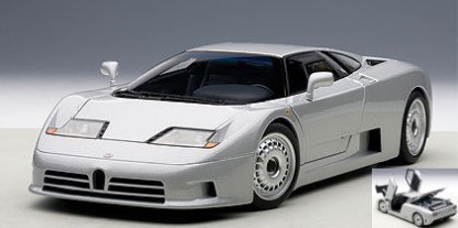 Immagine di BUGATTI EB110 GT 1995 SILVER 1:18