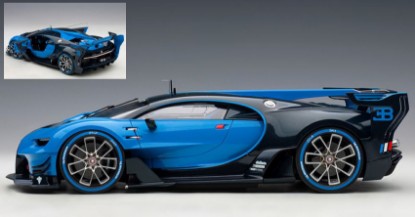 Immagine di BUGATTI VISION GT 2015 LIGT BLUE 1:18