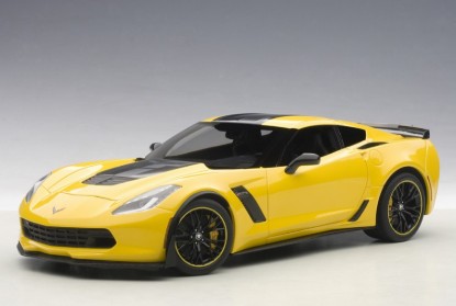 Immagine di CHEVROLET CORVETTE C7 Z06 C7R 2015 YELLOW 1:18