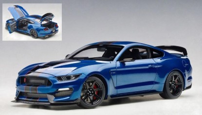 Immagine di FORD MUSTANG SHELBY GT360R BLUE 1:18