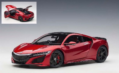 Immagine di HONDA NSX (NC1) 2016 VALENCIA RED PEARL 1:18