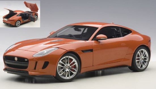 Immagine di JAGUAR F-TYPE 2015 R COUPE  ARANCIO 1:18