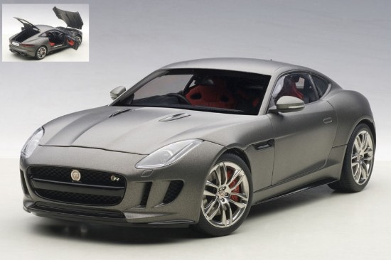 Immagine di JAGUAR F-TYPE COUPE  R 2015 SILVER 1:18
