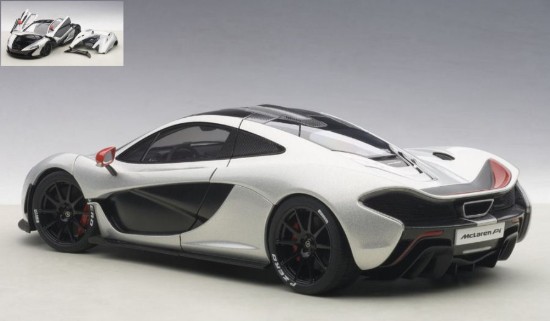 Immagine di MC LAREN P1 2013-2015 ARGENTO 1:18
