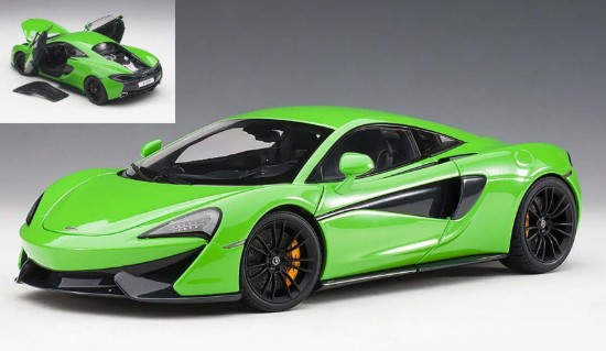 Immagine di MC LAREN 570S 2016 MANTIS GREEN/BLACK WHEELS 1:18