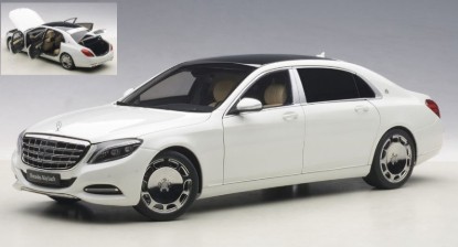 Immagine di MERCEDES MAYBACH S-KLASSE (S600) 2016 BIANCO 1:18