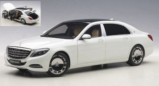 Immagine di MERCEDES MAYBACH S-KLASSE (S600) 2016 BIANCO 1:18