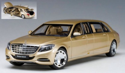 Immagine di MERCEDES-MAYBACH S600 PULLMAN 2016 GOLD 1:18