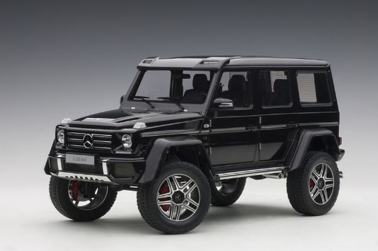 Immagine di MERCEDES G500 4x4-2 2016 GLOSS BLACK 1:18