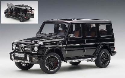 Immagine di MERCEDES AMG G 63 2017 GLOSS BLACK FULL OPENINGS 1:18