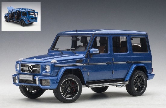 Immagine di MERCEDES AMG G 63 2017 BLUE 1:18