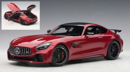 Immagine di MERCEDES AMG GT R 2017 DESIGNO CARDINAL/RED METAL 1:18