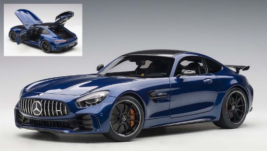 Immagine di MERCEDES AMG GT R 2017 BRILLANT BLUE METALLIC 1:18