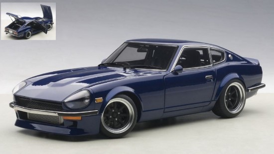 Immagine di NISSAN FAIRLADY Z 240Z 1970 WANGAN MIDNIGHT DEVIL Z BLUE 1:18