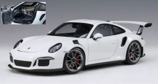Immagine di PORSCHE 911 (991) GT3 RS 2016 WHITE 1:18